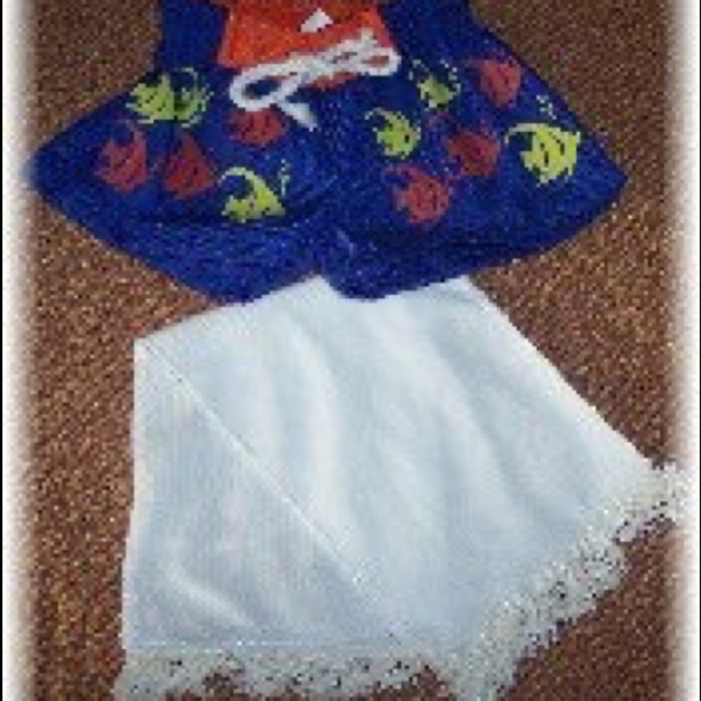 NEW Stuffed Animal Outfit - Boy Swim Trunks with towel